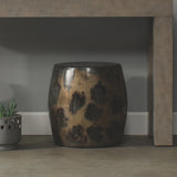 Jamie Young Realm Side Table, Acid Wash Metal