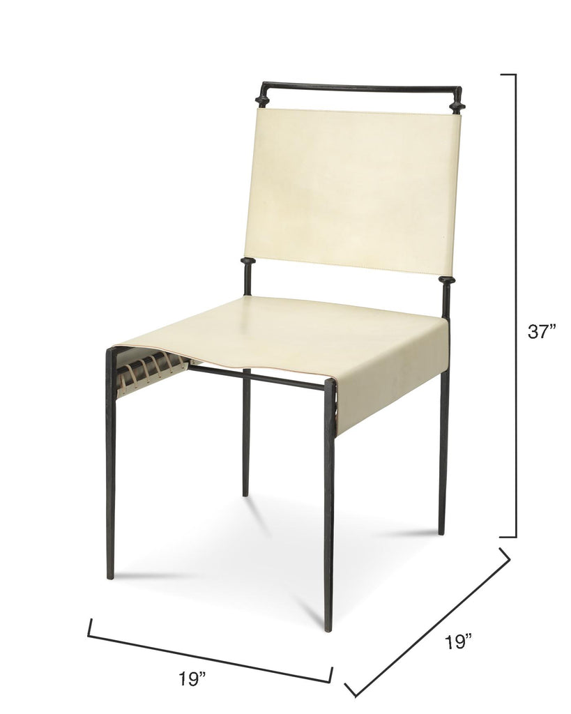 Jamie Young Sweetwater Dining Chair White Furniture