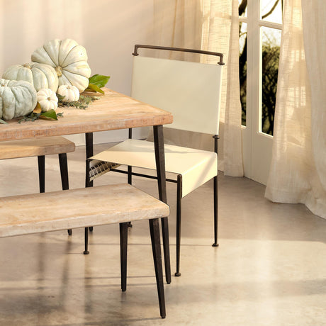 Jamie Young Sweetwater Leather Dining Chair