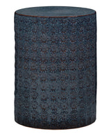 Jamie Young Wildflower Ceramic Side Table, Blue