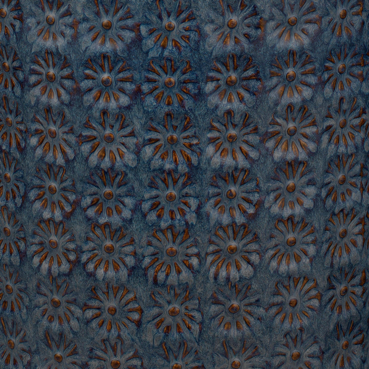 Jamie Young Wildflower Ceramic Side Table, Blue