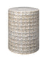 Jamie Young Wildflower Indoor/Outdoor Ceramic Side Table, Cream