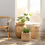 Jamie Young Yucca Wood Side Table