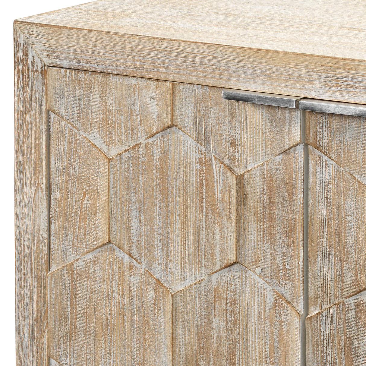 Jamie Young Juniper Three-Door Wood Cabinet