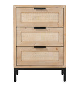 Jamie Young Reed 3 Drawer Side Table