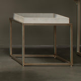 Jamie Young Jax Faux Shagreen Square Side Table