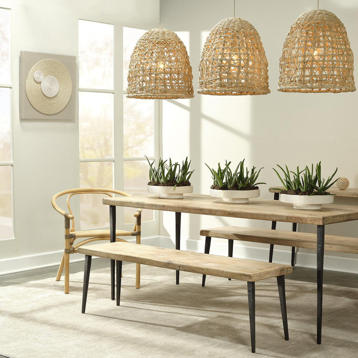 Jamie Young Netted 1-Light Pendant