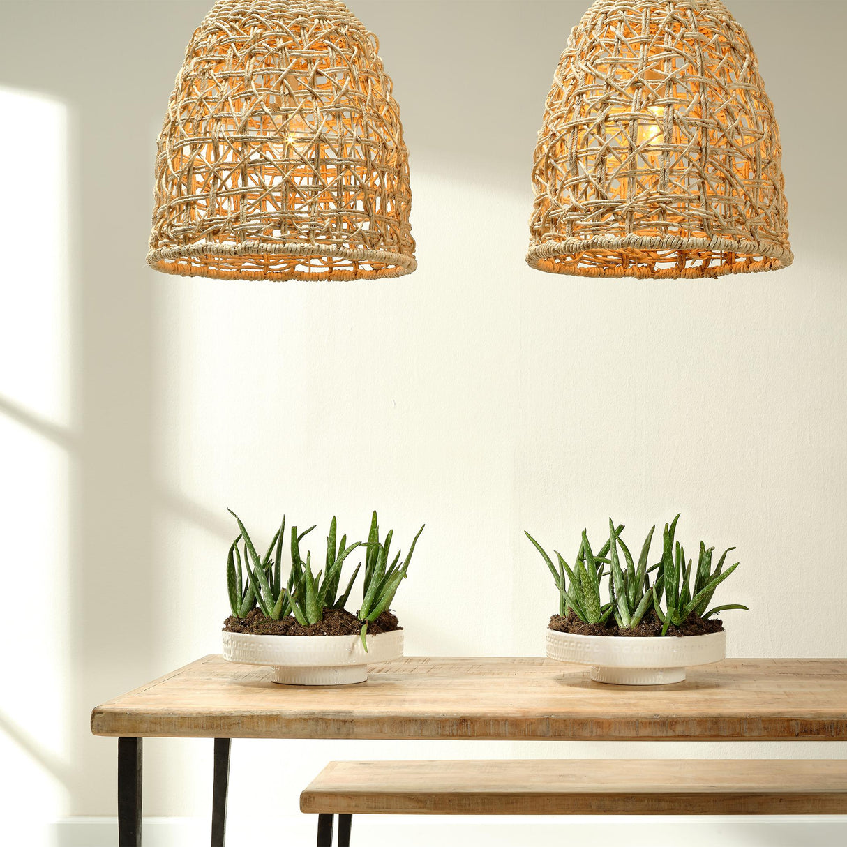 Jamie Young Netted 1-Light Pendant