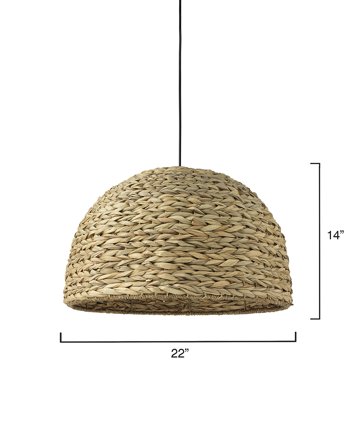 Jamie Young Shoreline Seagrass 1-Light Pendant