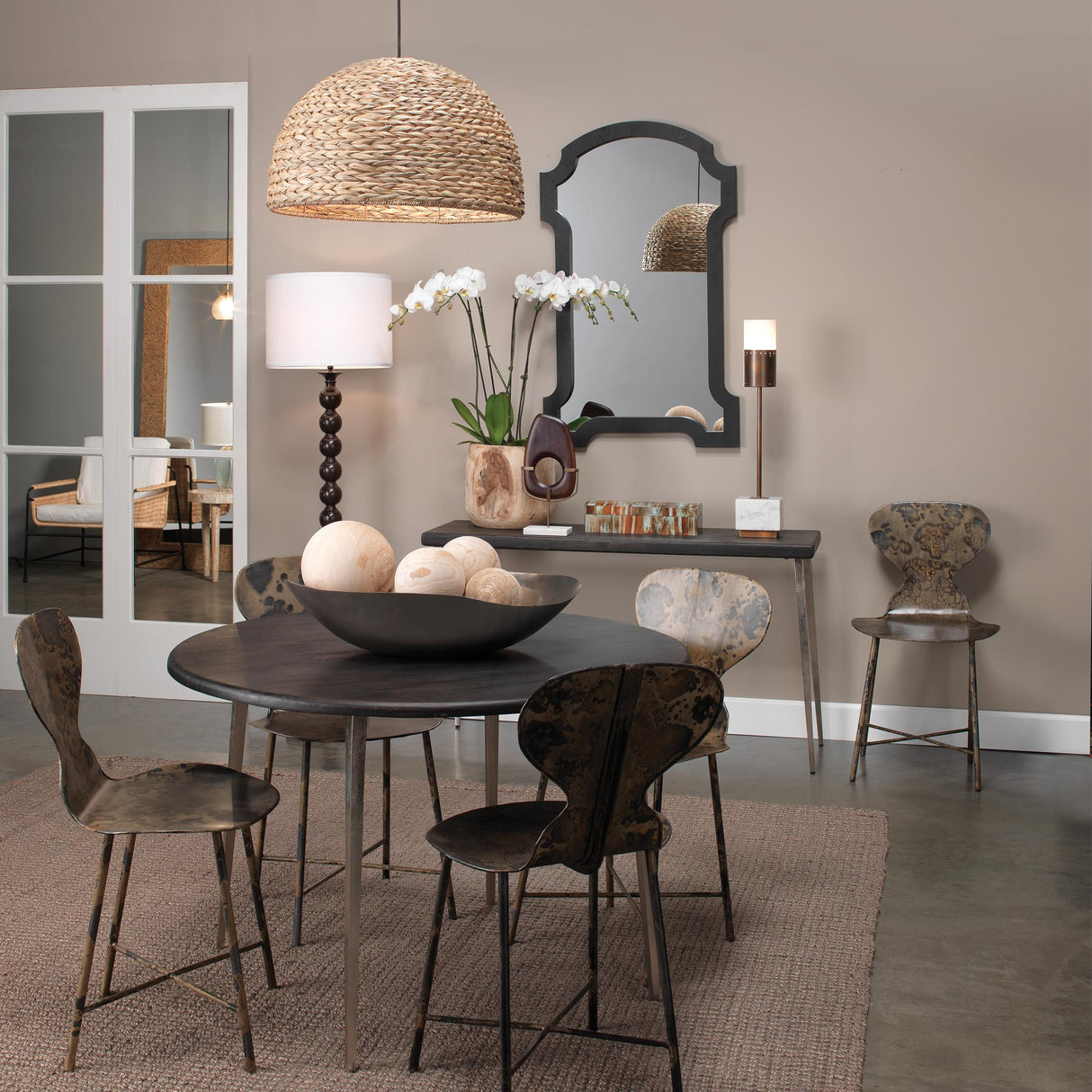 Jamie Young Shoreline Seagrass 1-Light Pendant