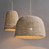 Jamie Young Canal Wood Beaded 1-Light Pendant