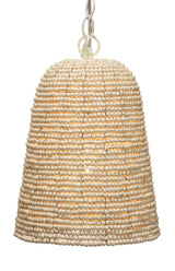 Jamie Young Canal Wood Beaded 1-Light Pendant