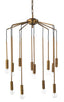 Jamie Young Cascade 12-Light Metal Chandelier