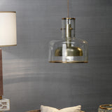 Jamie Young Clyde Glass 1-Light Metal and Glass Pendant