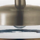 Jamie Young Clyde Glass 1-Light Metal and Glass Pendant