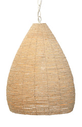 Jamie Young Gulf Wood Beaded 1-Light Pendant