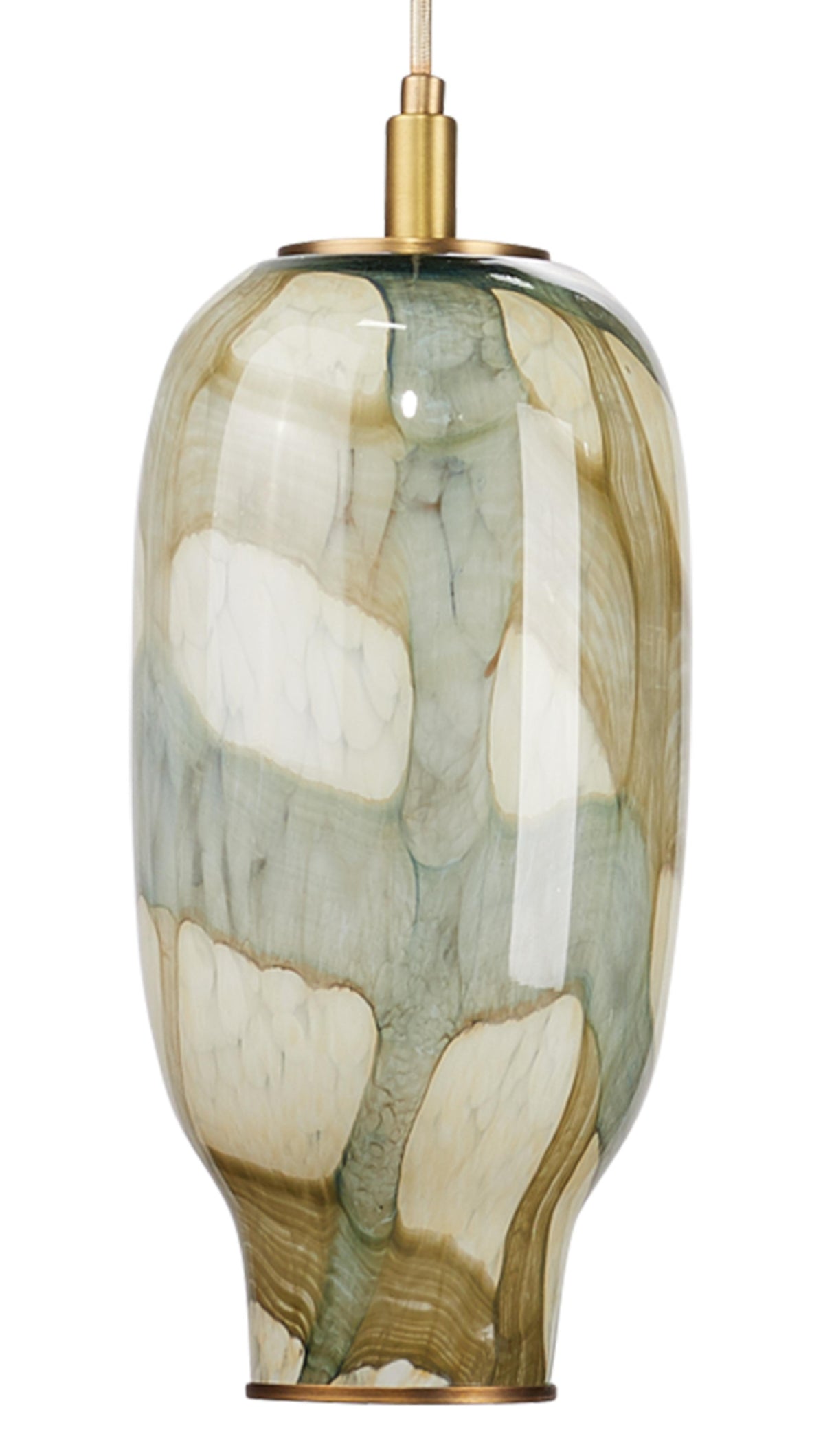 Jamie Young Helen Glass 1-Light Pendant, Small