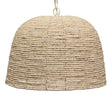 Jamie Young High Tide Wood Beaded 1-Light Pendant