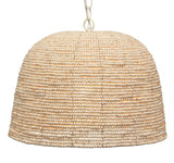 Jamie Young High Tide Wood Beaded 1-Light Pendant