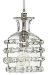 Jamie Young Ribbon 1-Light Glass Pendant