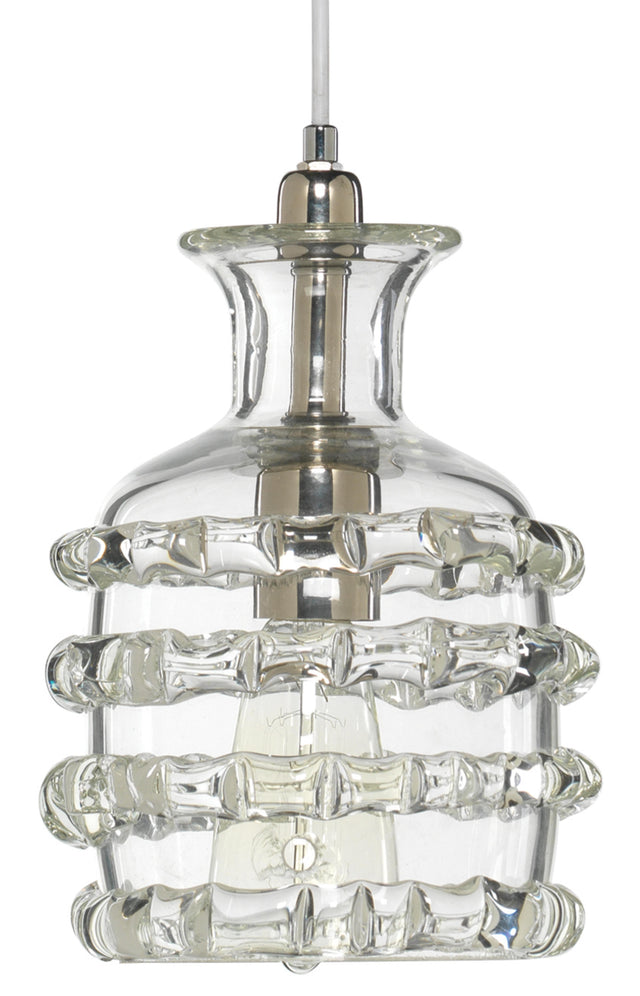 Jamie Young Ribbon 1-Light Glass Pendant