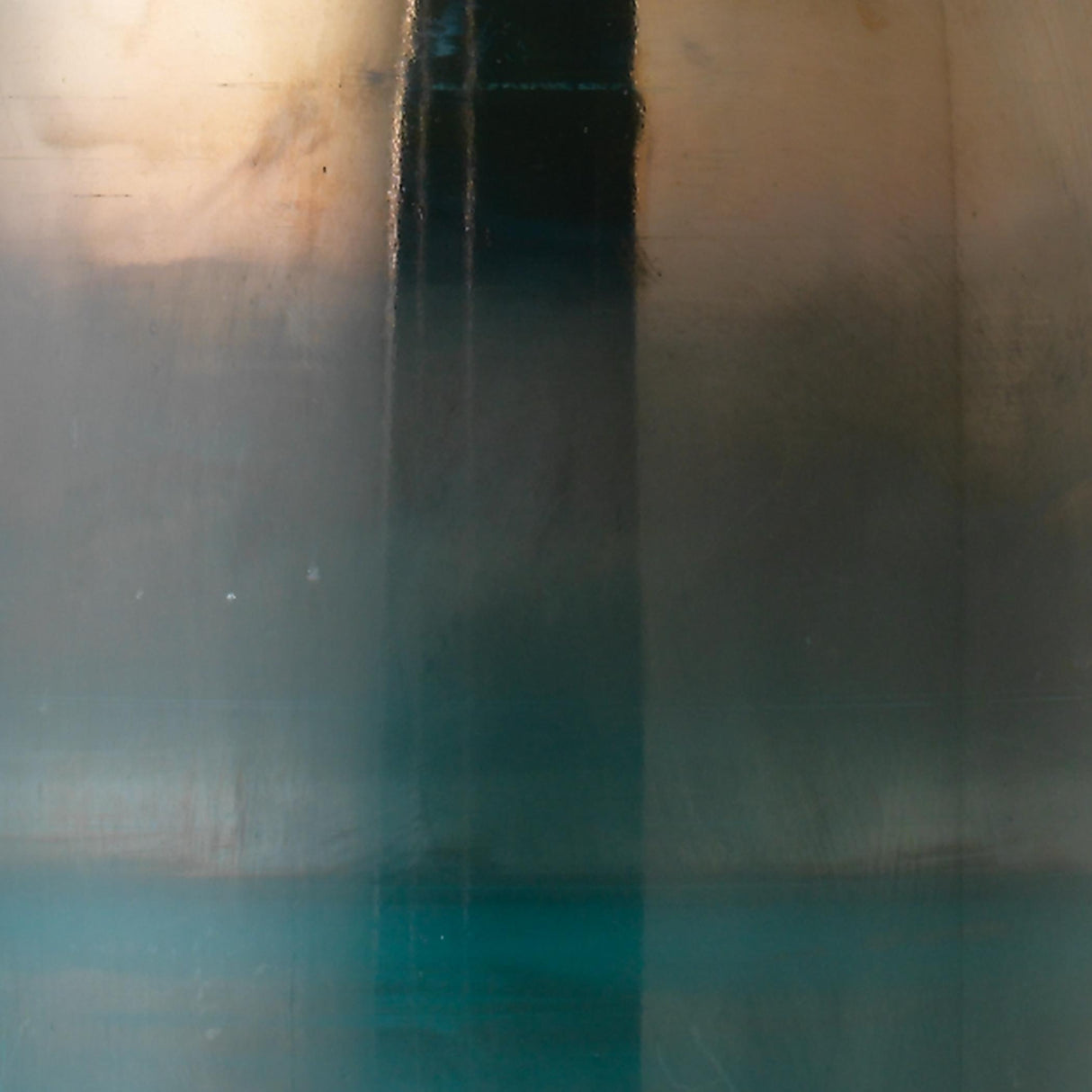 Jamie Young Vapor Metallic Glass 1-Light Pendant, Aqua