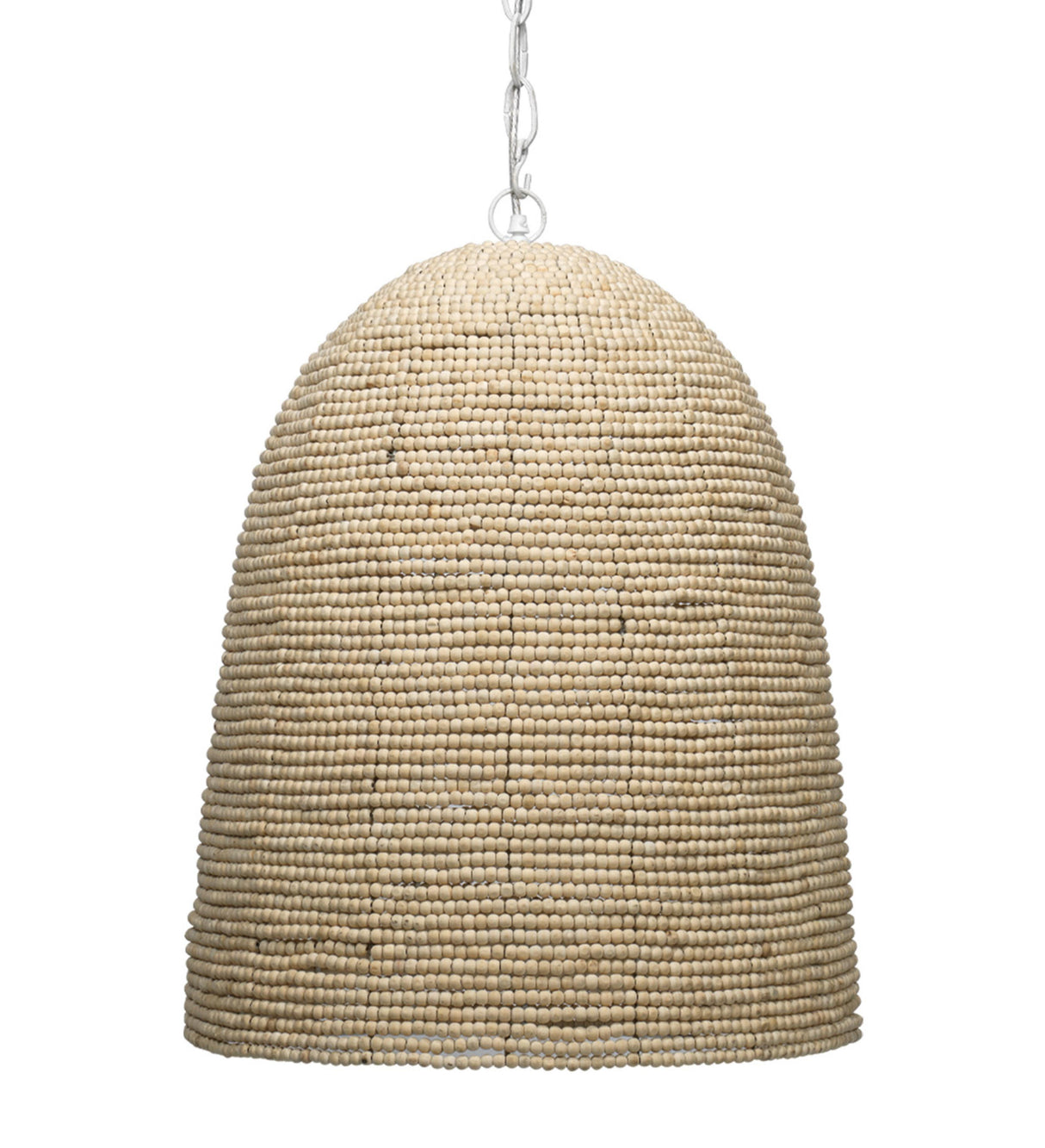 Jamie Young Waterfront Wood Beaded 1-Light Pendant