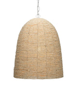 Jamie Young Waterfront Wood Beaded 1-Light Pendant