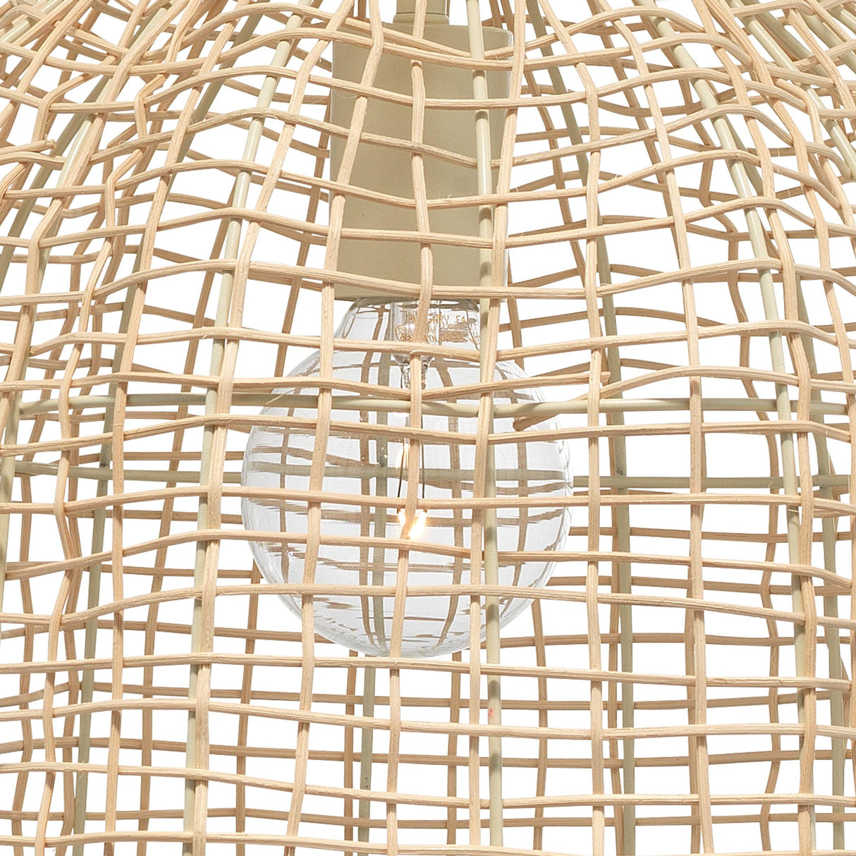 Jamie Young Whisper Rattan 1-Light Pendant