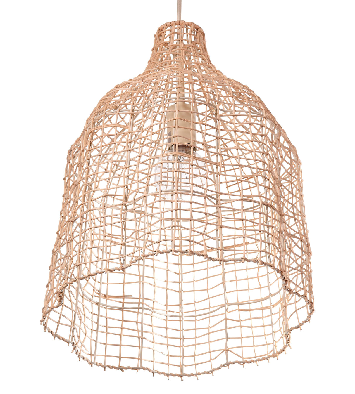 Jamie Young Whisper Rattan 1-Light Pendant