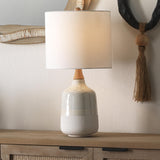 Jamie Young Alice Ceramic Table Lamp, Cream