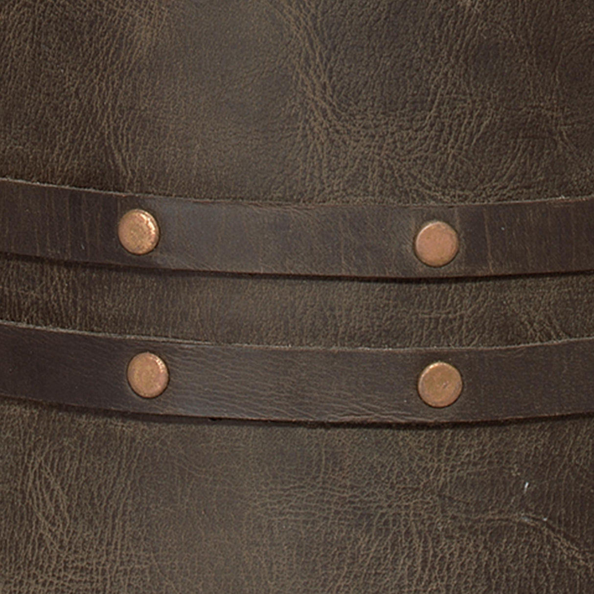 Jamie Young Barrell Leather Table Lamp with Elephant Hemp Shade