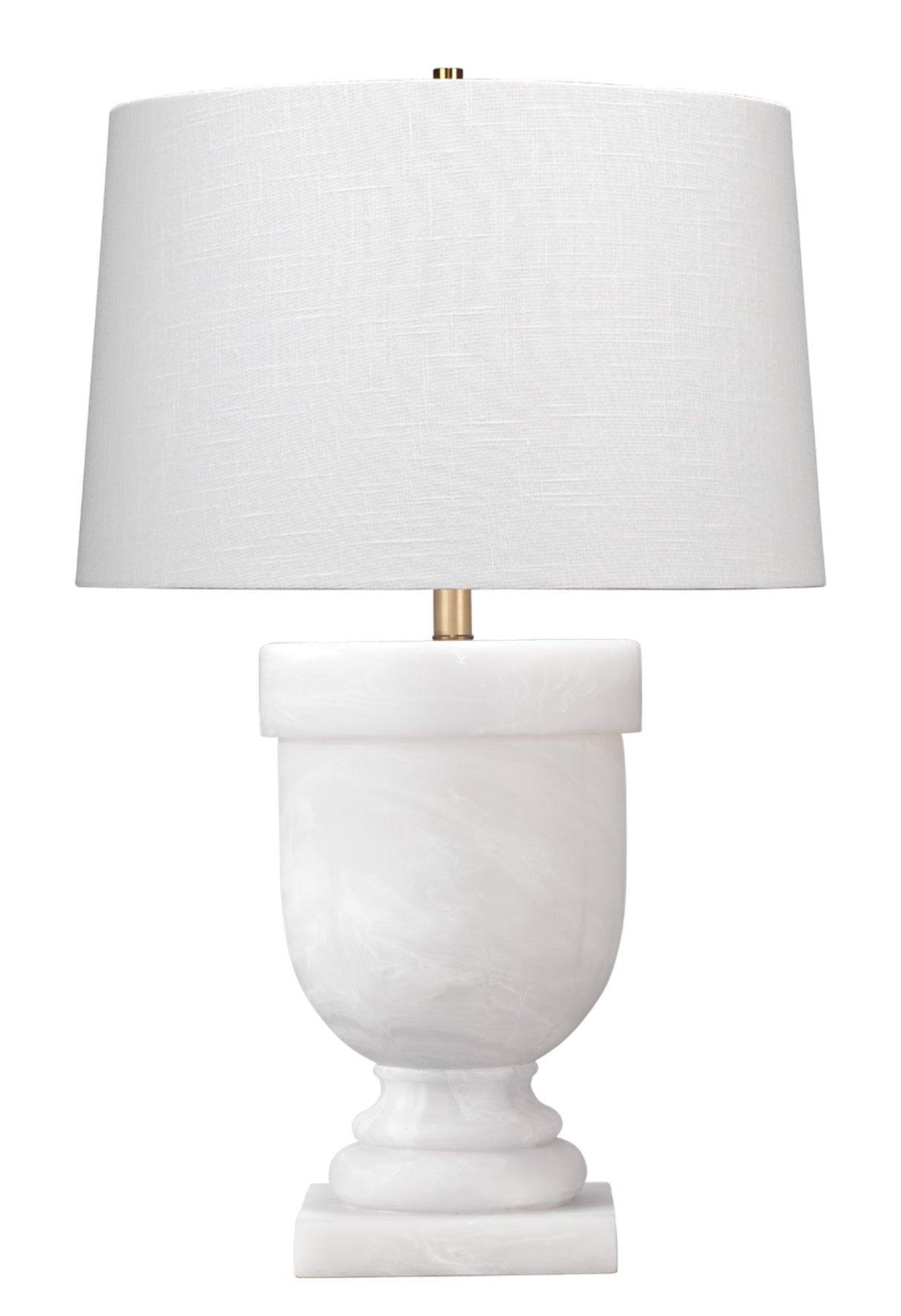 Jamie Young Carnegie Resin Table Lamp with Linen Shade