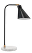 Jamie Young Chronicle Marble Task Lamp with Iron Shade