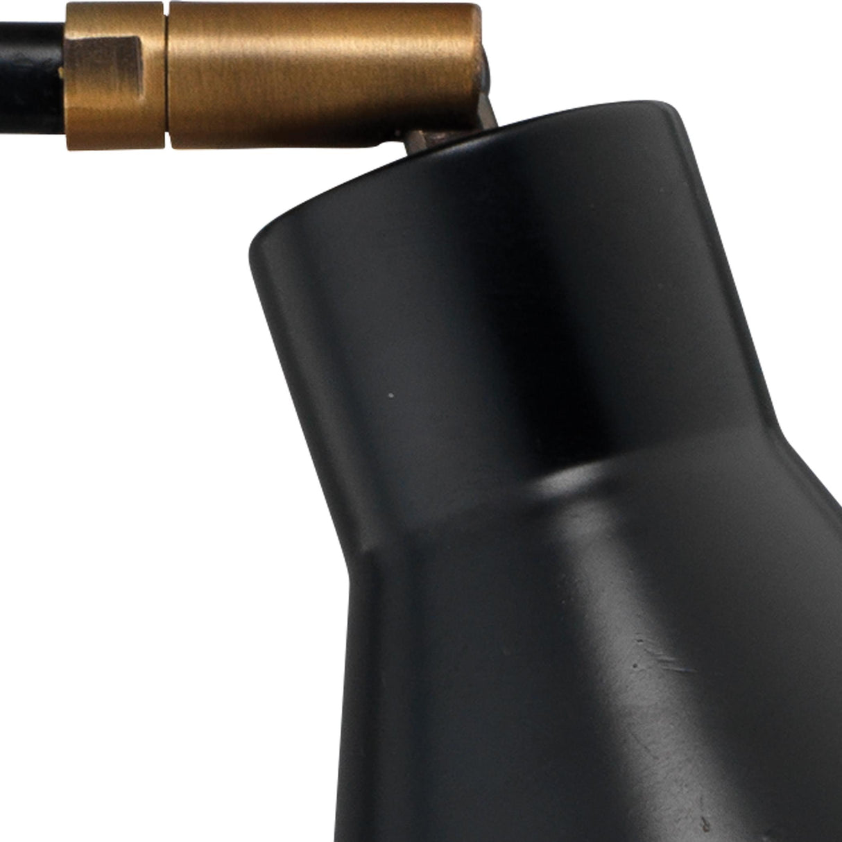 Jamie Young Chronicle Marble Task Lamp with Iron Shade