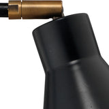 Jamie Young Chronicle Marble Task Lamp with Iron Shade