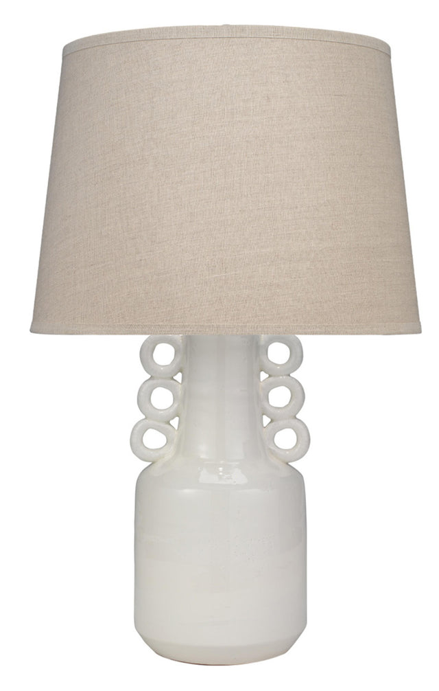 Jamie Young Circus Ceramic Table Lamp with Linen Shade