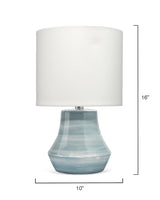 Jamie Young Cottage Ceramic Table Lamp, Blue