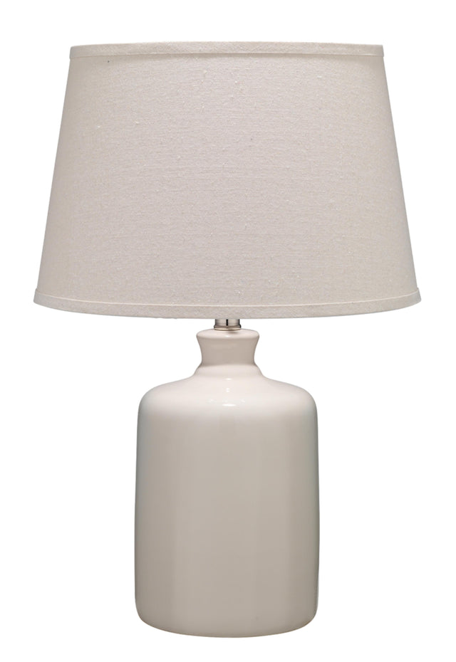 Jamie Young Milk Jug Glass Table Lamp, Cream