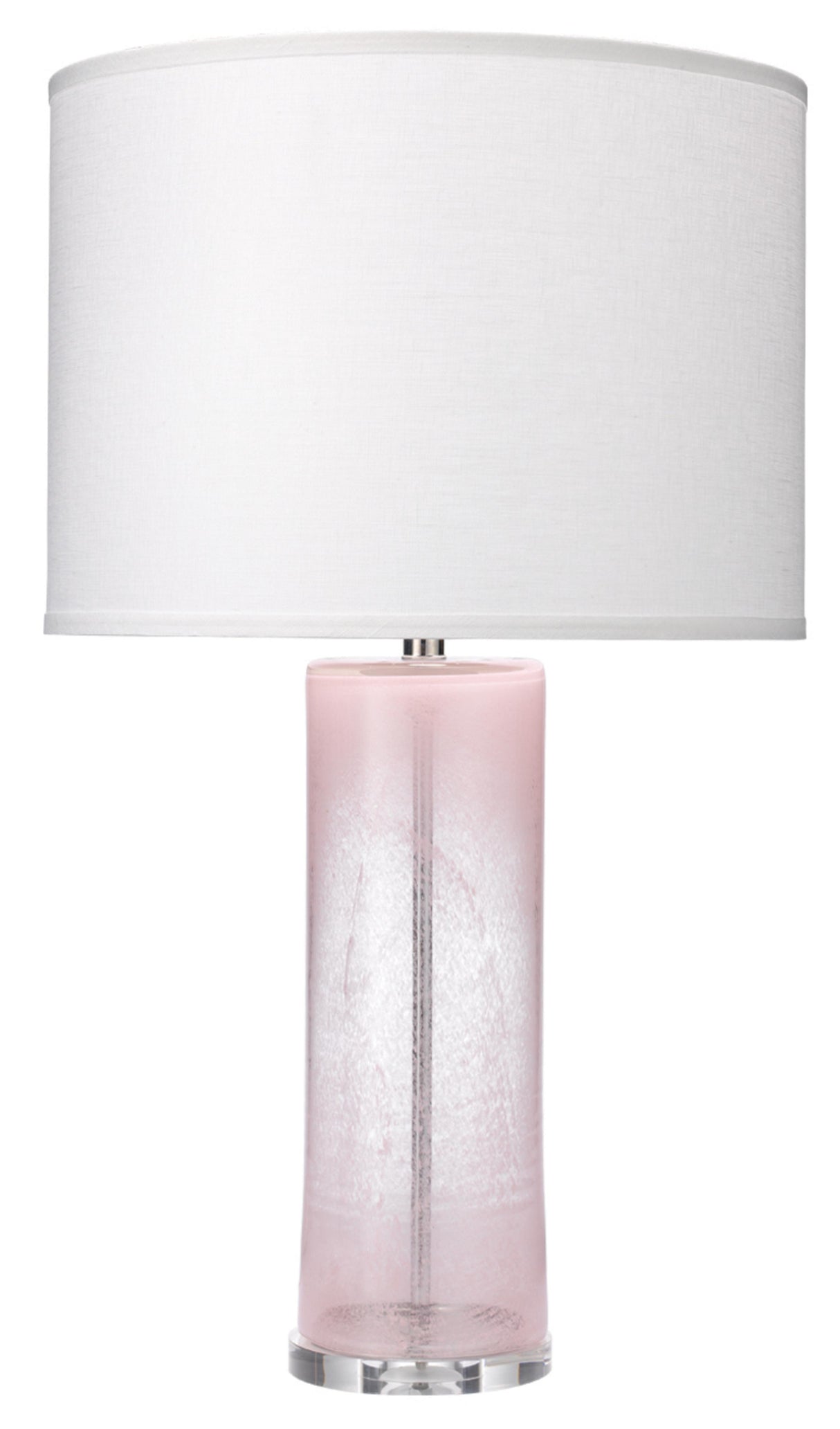 Jamie Young Dahlia Glass Table Lamp with Linen Shade