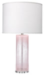 Jamie Young Dahlia Glass Table Lamp with Linen Shade