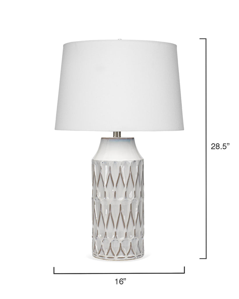 Jamie Young Dalia White Table Lamps