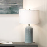 Jamie Young Declan Ceramic Table Lamp, Blue