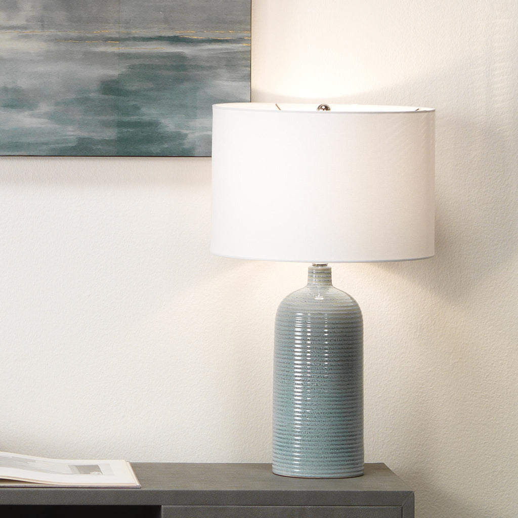 Jamie Young Declan Blue Table Lamps