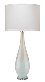 Jamie Young Dewdrop Glass Table Lamp with Linen Shade