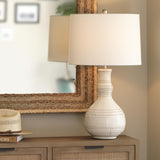 Jamie Young Droplet Ceramic Table Lamp, White