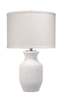 Jamie Young Gilbert Cement Table Lamp with Grasscloth Shade