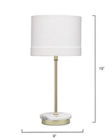 Jamie Young Grace Marble Table Lamp