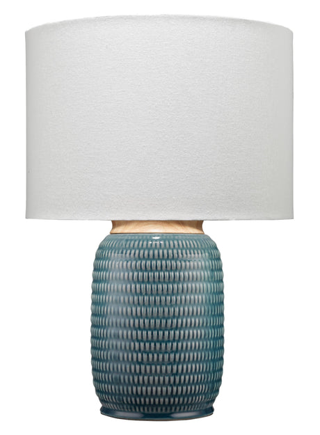 Jamie Young Graham Ceramic Table Lamp, Blue