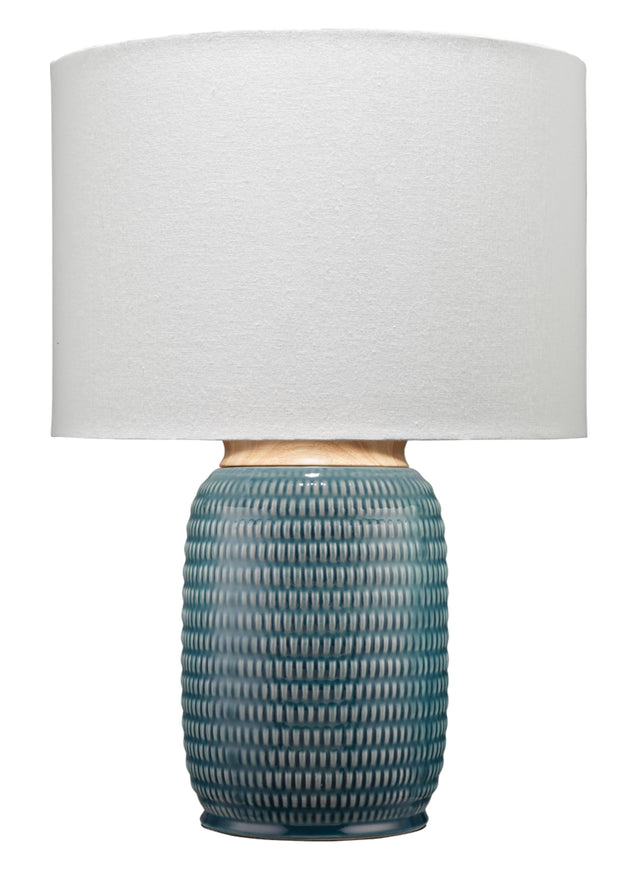 Jamie Young Graham Ceramic Table Lamp, Blue